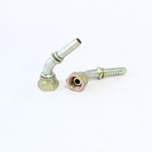 Hydraulic FEMALE 45 Deg  BSP 3/8 Inch -3/8 Inch HOSE