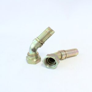 Hydraulic FEMALE 45 Deg  BSP 1 Inch - 1 Inch HOSE