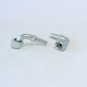 Hydraulic FEMALE 90 Deg  BSP 1/2 Inch - 1/2 Inch HOSE