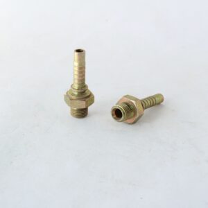 Hydraulic Fitting Male BSP 1/4 Inch -1/4 Inch HOSE