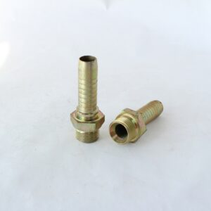 Hydraulic Fitting Male  BSP  3/4  Inch - 3/4 Inch HOSE