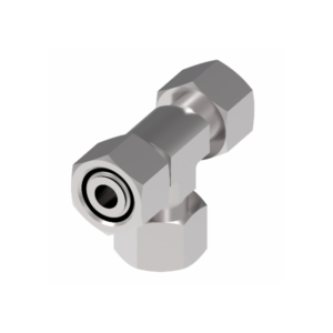 P-ELVD 12L adjustable male stud TEE Barrel