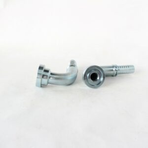 Hydraulic Fitting ELBOW 90 deg. SAE 6000 CODE 62 FLANGE 3/4 - 3/4 Inch