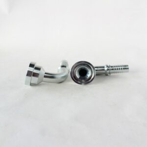 Hydraulic Fitting ELBOW 90 deg. SAE 6000 CODE 62 FLANGE 3/4 - 3/4 Inch
