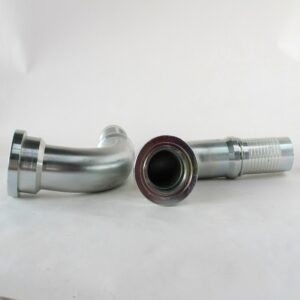 Hydraulic Fitting ELBOW 90 deg. SAE 6000 CODE 62 FLANGE 2 - 2  Inch