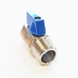 Pneumatic Ball Valve 1/2 Inch - Stainless Steel