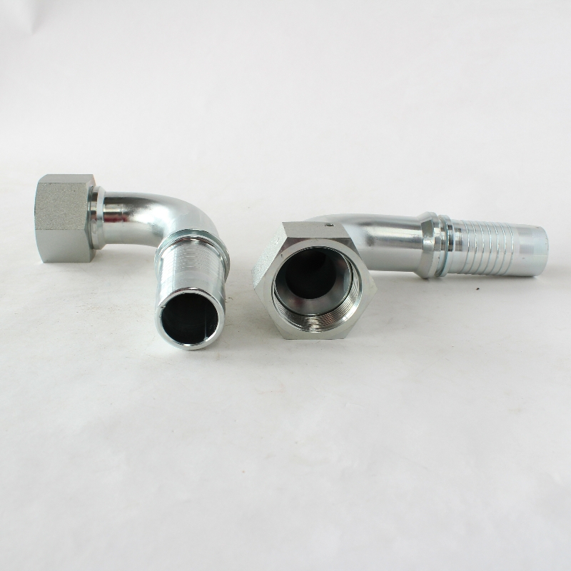 Hydraulic Elbow 90 Deg. Fitting JIC FEMALE 1.1/4 Inch - 1.1/4 Inch Hose