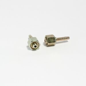 Hydraulic METRIC FEMALE FITTING  - 1/4 Inch  HOSE