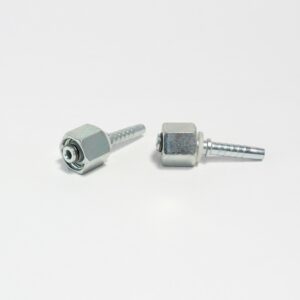 Hydraulic  METRIC FEMALE FITTING  - 1/4 Inch  HOSE