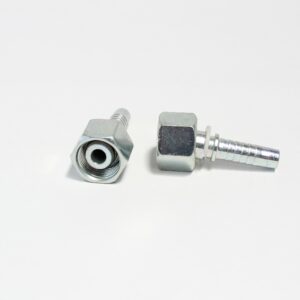 Hydraulic METRIC FEMALE FITTING  - 3/8 Inch  HOSE