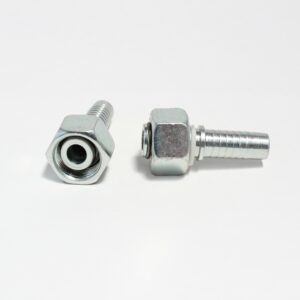 Hydraulic METRIC FEMALE FITTING  - 3/8 Inch  HOSE