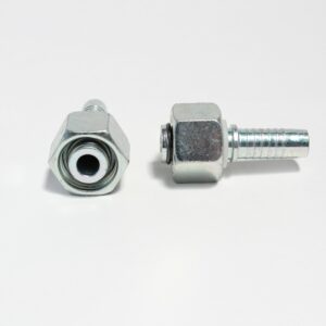 Hydraulic  METRIC FEMALE FITTING  - 3/8  Inch  HOSE