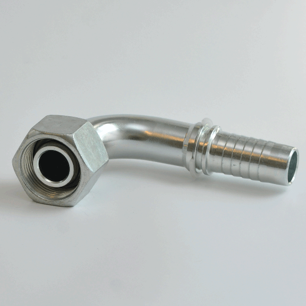 Hydraulic Elbow 90 Deg METRIC FEMALE FITTING - 3/4 Inch hose