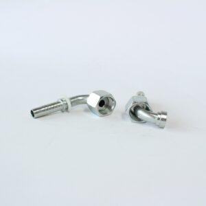 Hydraulic Fitting ORFS Elbow 90 deg.  3/8 Inch - 1/4 Inch Hose