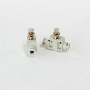 Pneumatic Union with Flow control  8 mm