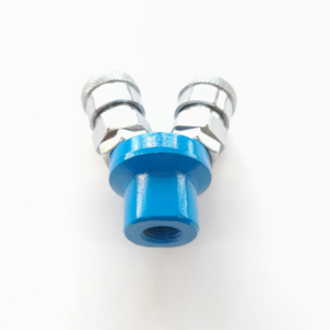 2 Way Pneumatic Quick Coupler - 1/4 BSP