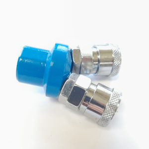 2 Way Pneumatic Quick Coupler - 1/4 BSP