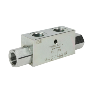 Inline Double Pilot Check valve VBPDE 3/8 inch