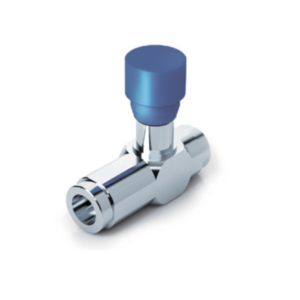 90 deg Inline Needle Flow control Valve 1/4 Inch VRFB