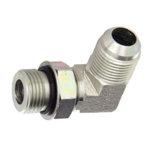Hydraulic  adaptor Elbow 90 Deg. JIC male 5/8 Inch- SAE male 5/8 Inch