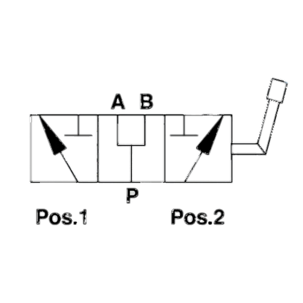 3 way Diverter Valve 1/2 Inch